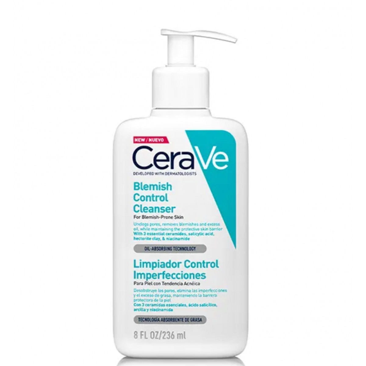 CERAVE BLEMISH CONTROL CLEANSER 236ML