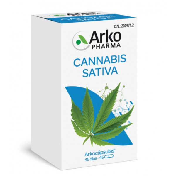 ARKOCAPSULAS CANNABIS SATIVA 45 CAPSULAS