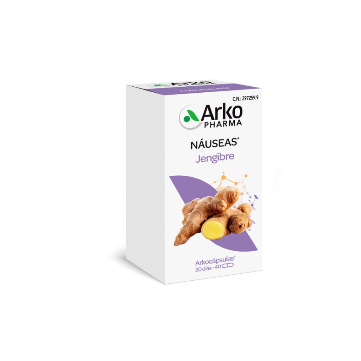 ARKOPHARMA JENGIBRE 40 CAPS