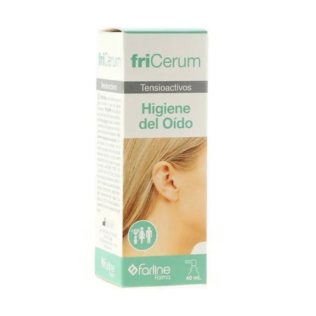 FRICERUM TENSIOACTIVOS HIGIENE DEL OIDO 40 ML