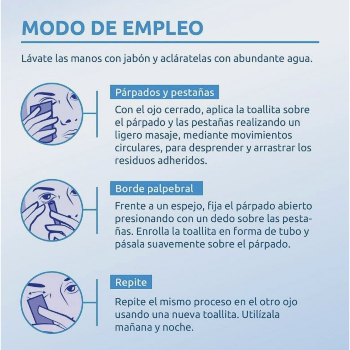 CARE TOALLITAS OFTÁLM ESTERIL 30 UDS