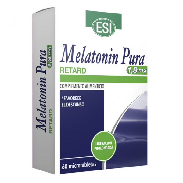 ESI MELATONIN RETARD TAB 1.90 MG 60 TABLETAS