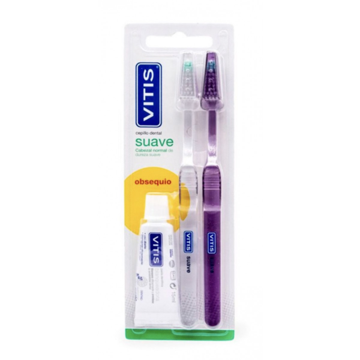 CEPILLO DENTAL ADULTO SUAVE DUPLO